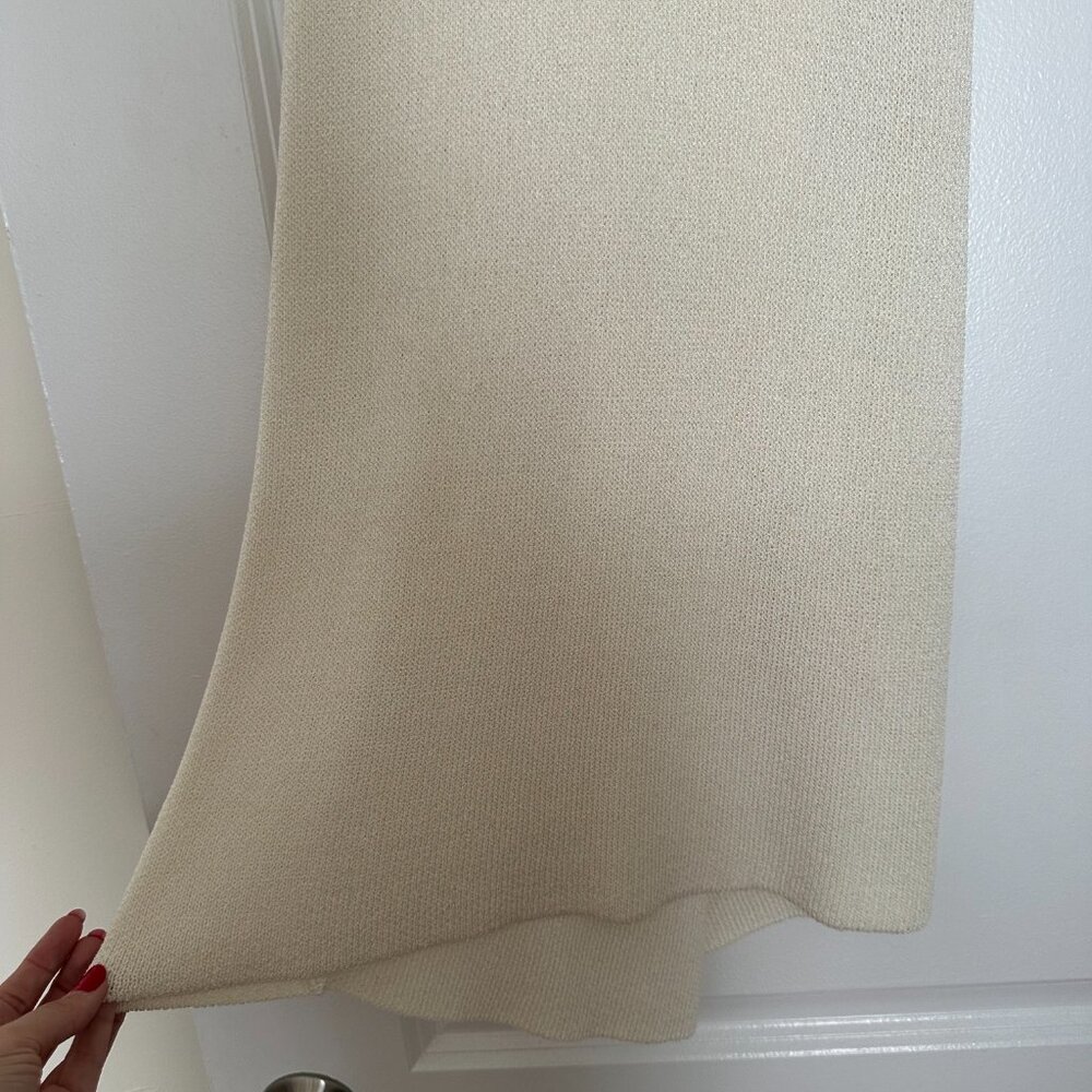 Proenza Schouler Twist Back Knit Tank - Size M - Cream - Picture 4 of 9